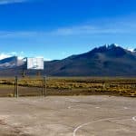 Terrain de basket Sajama-Bolivie