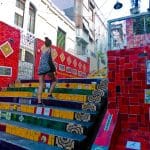 Escalier Selaron-Rio de Janeiro-Brésil